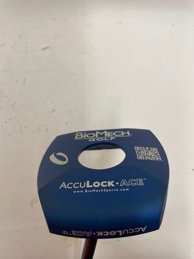 Used BIOMECH ACCULOCK PUTTER Mens Putter LH