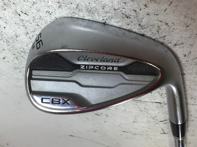 Used Cleveland CBX ZIPCORE Golf Wedge Mens RH 56 Degree