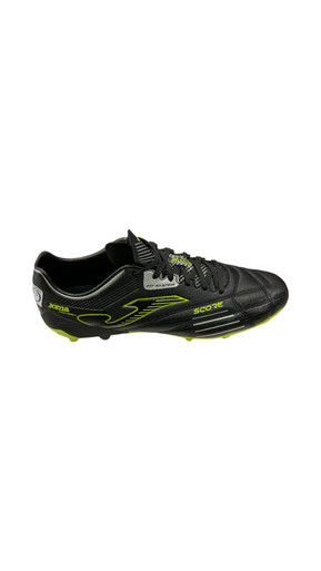 New Joma Score 2301 Black Firm Ground Soccer Cleats- Size 9.5