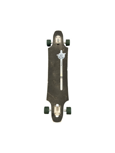 Used BUSTIN MAESTRO 7 DUCK Longboard Grey Long