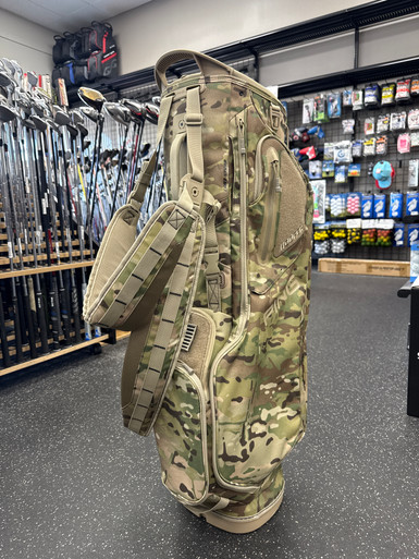 Used Ping HOOFER DESERT CAMO Mens Stand Bag Tan