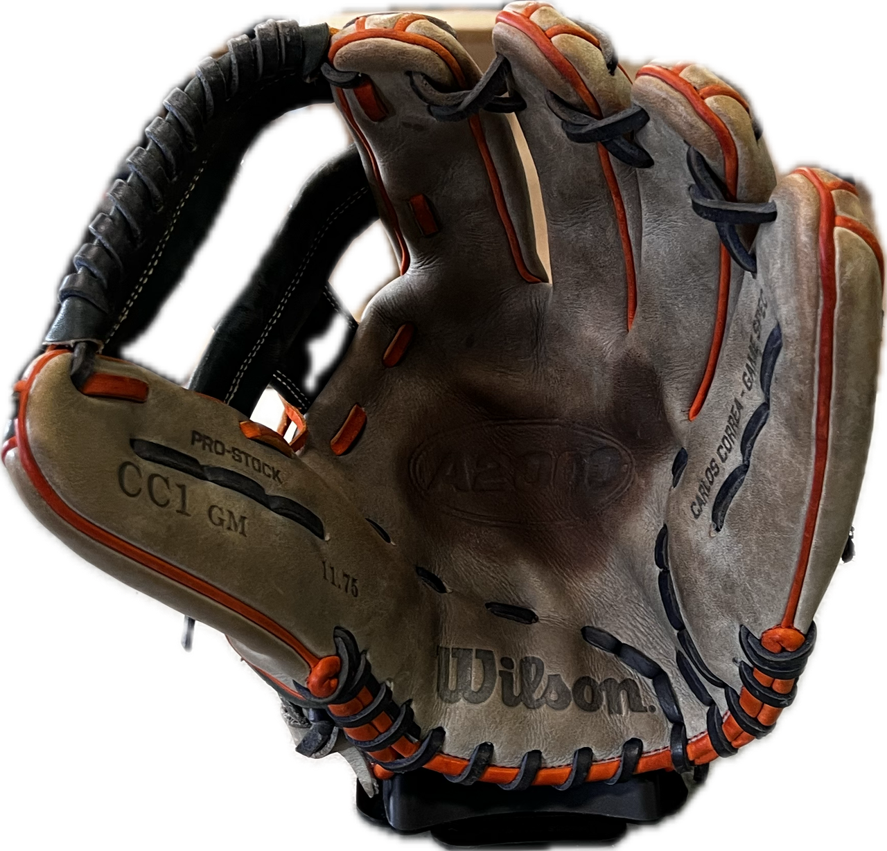 Wilson A2000 CC1 BB/SB Glove RH Throw Grey 11 3/4"