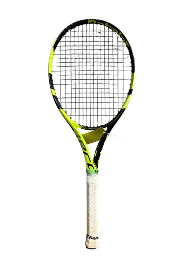 Used Babolat PURE AERO Adult Tennis Racquet Green 4 3/8