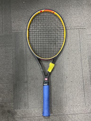 Used Wilson PRO STAFF TOUR 95 Adult Tennis Racquet Yellow 4 1/2