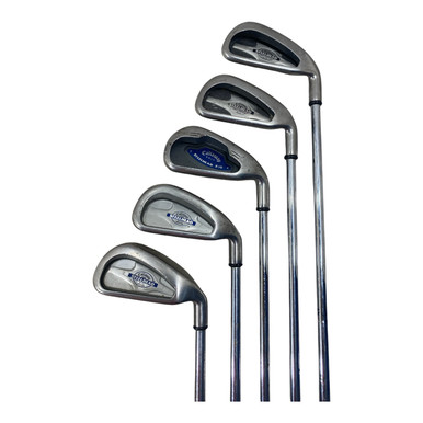 Used Callaway BIG BERTHA STEELHEAD X MIXED SET-8 GRAPH Mens Iron