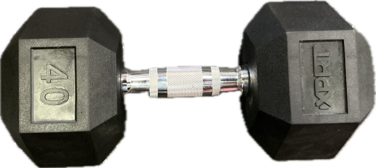 Xprt Hex Dumbbell (Each) 40 lb