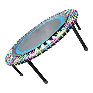 Bellicon 44" Folding Rebounder Mini Trampoline â€“ Premium Bungee Fitness Trampoline