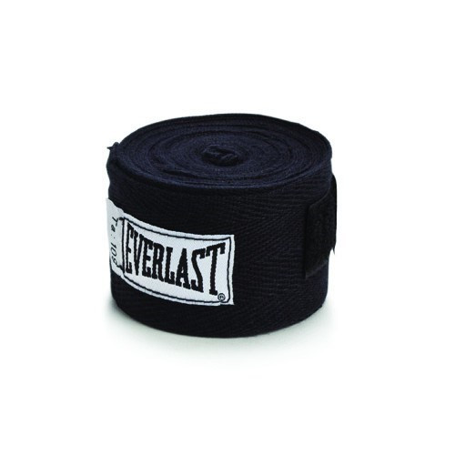 COTTON HAND WRAPS BLACK 108"