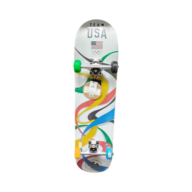 Used Kryptonics TEAM USA Complete Skateboard Black Regular