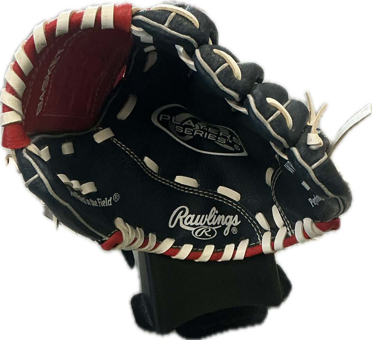 Rawlings WPL95NS BB/SB Glove T-ball Navy Blue 9 1/2"