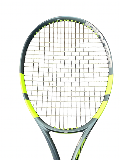 Used Babolat PURE AERO TEAM GEN9 U Adult Tennis Racquet Grey 4 1/4