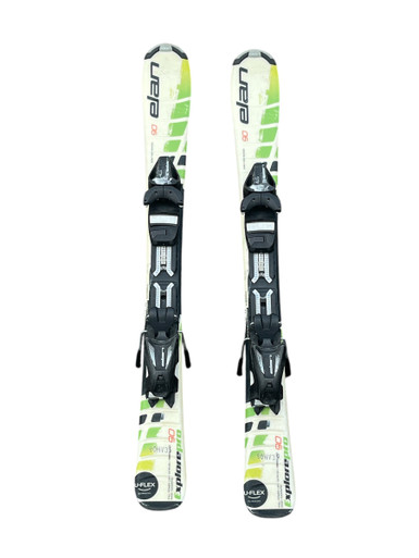 Used Elan Explore Pro Junior Skis 90 cm Beginner Youth Skis
