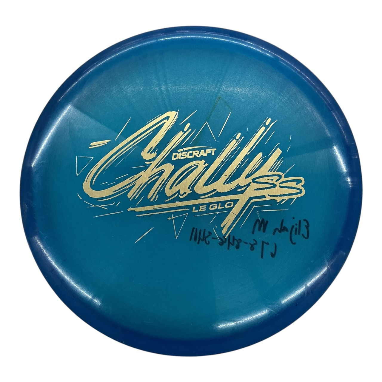 Discraft LEDGESTONE GLO CHALLENGER SS Disc Golf Putter Navy Blue 176g