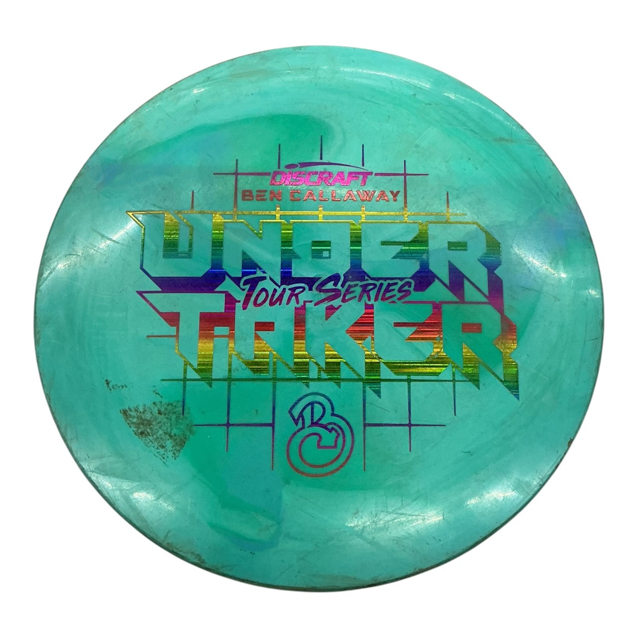 Discraft TOUR SERIES UNDERTAKER Disc Golf Driver Teal 171g