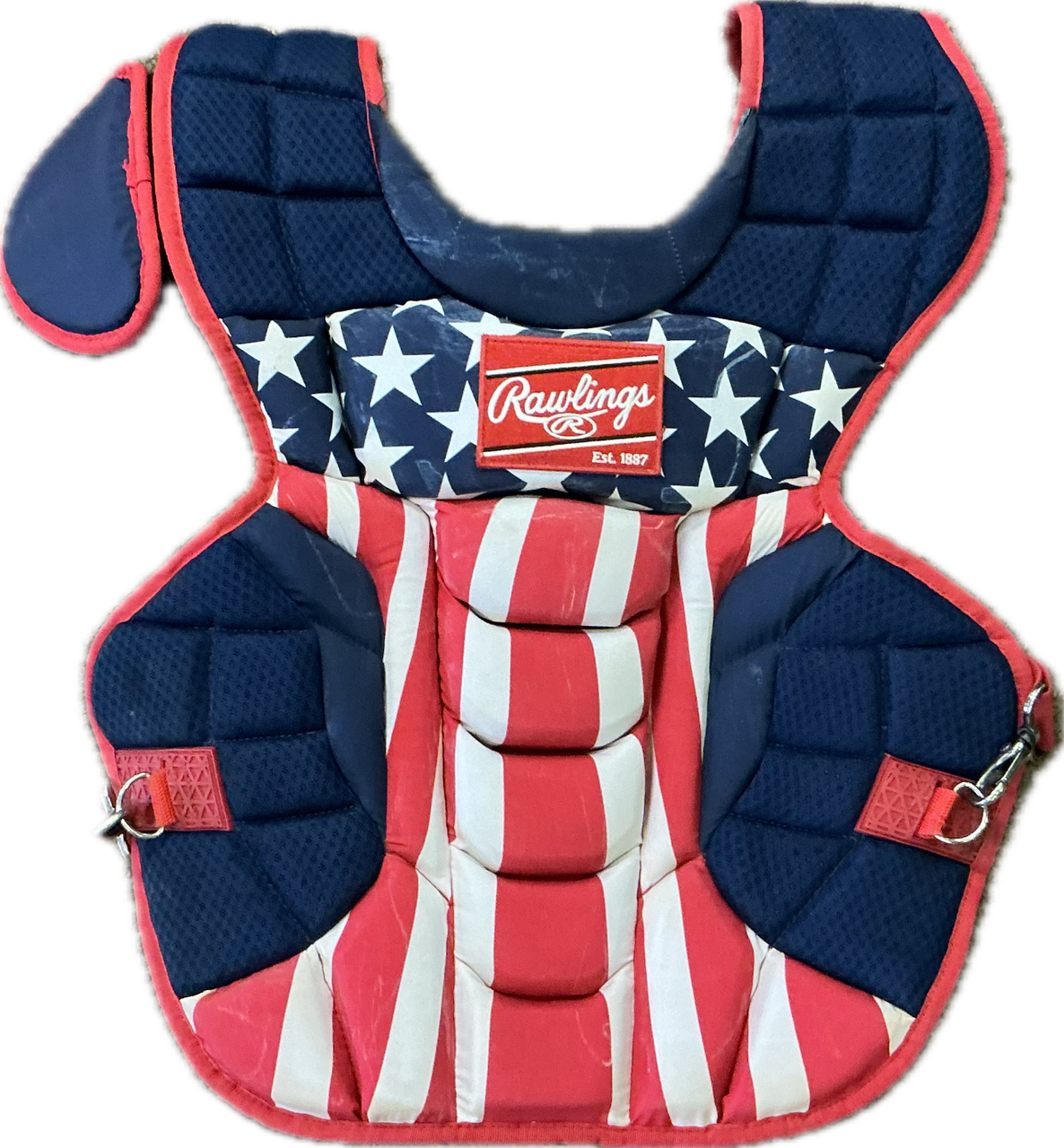Rawlings VELO 2.0 Catchers Chest Protector Navy Blue Adult