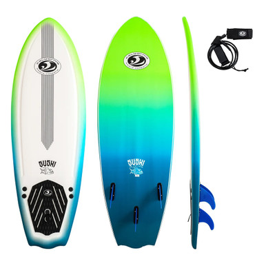 New California Board Company Sushi Soft Surfboard- 5' 8