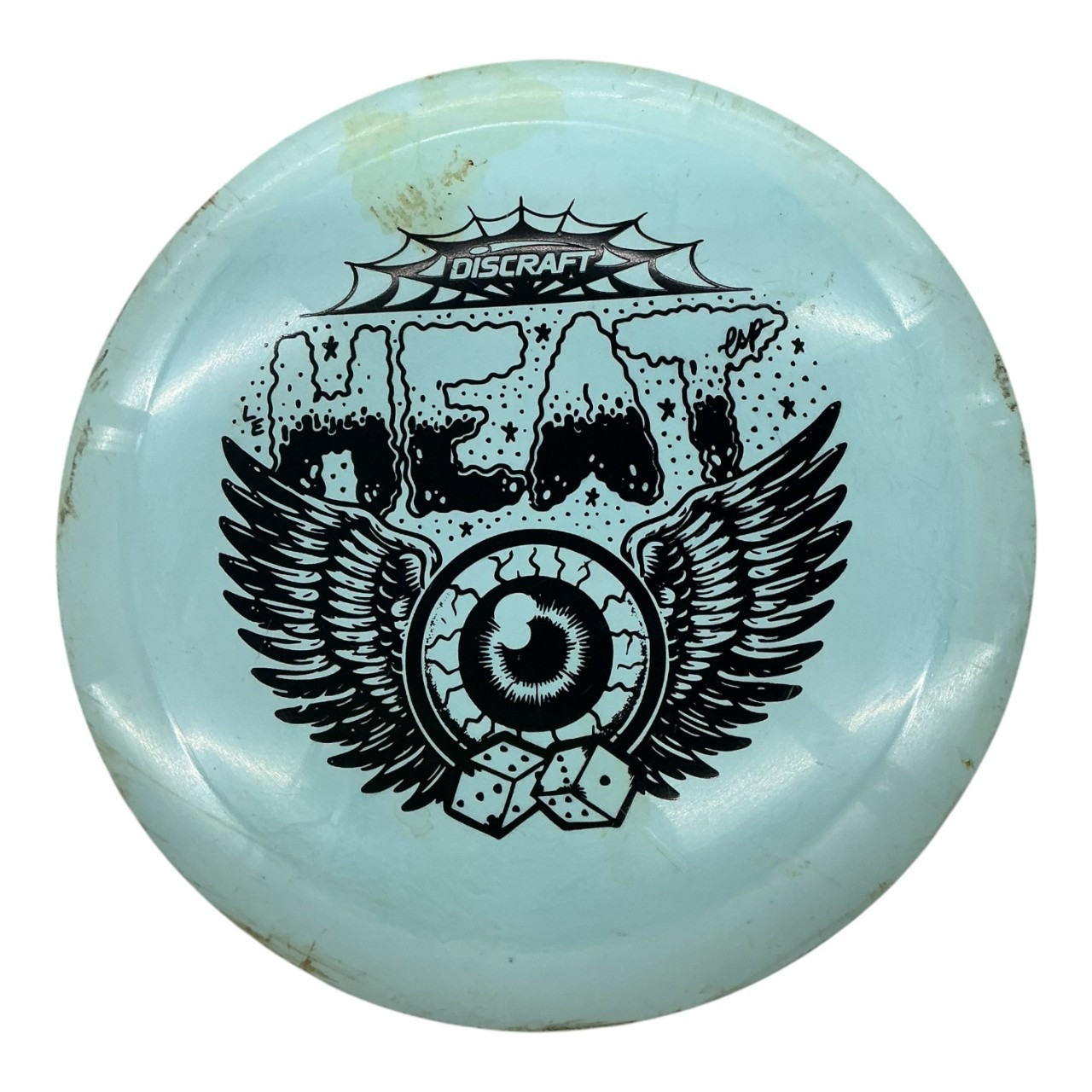 Discraft HEAT Disc Golf Driver Carolina Blue 163g