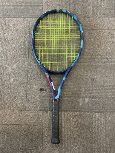 Used Wilson ULTRA 100L CAMO EDITION Adult Tennis Racquet Navy Blue 4