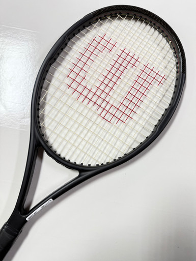 Used Wilson PRO STAFF V13 TEAM Adult Tennis Racquet Black 4 3/8