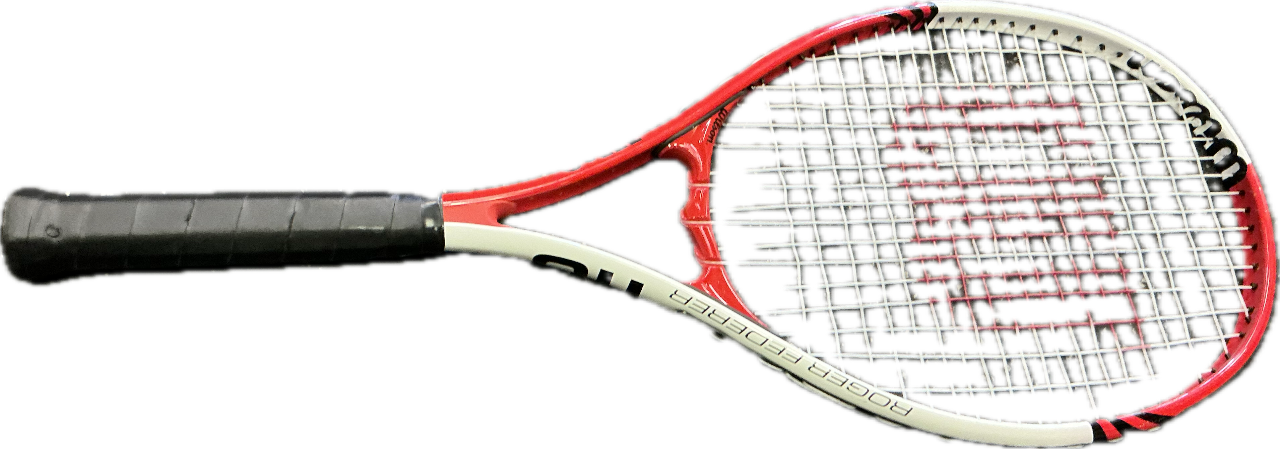 Wilson ROGER FEDERER 110 Adult Tennis Racquet Red 4 1/4"