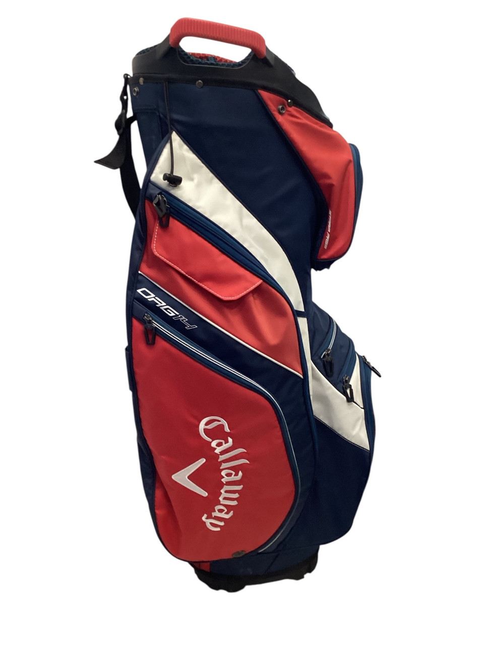 Callaway ORG 14 Mens Cart Bag White/Royal/Red