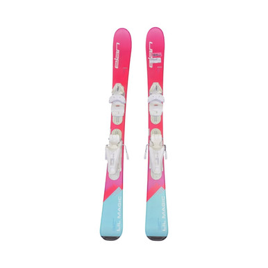 Used Elan LIL MAGIC SKIS W/ELAN 4.5 BINDINGS Girls DH Ski/Binding