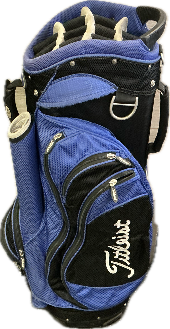 Titleist CART BAG Mens Cart Bag Black And Royal Blue