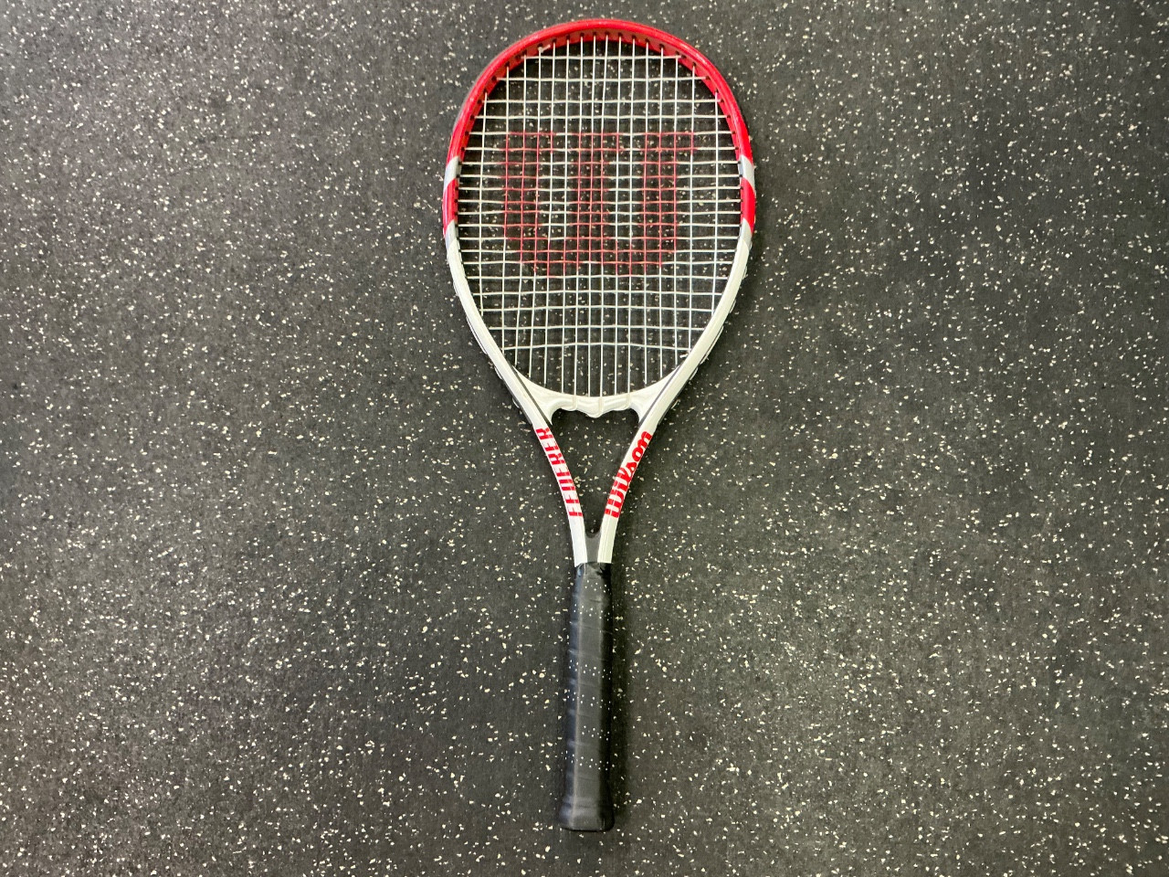 Wilson FEDERER Adult Tennis Racquet White 4 1/2"