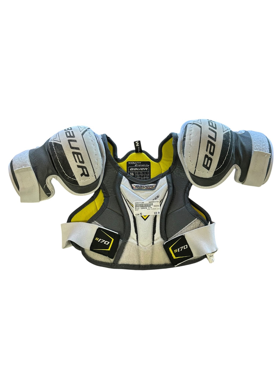 Bauer SUPREME S170 Youth Shoulder Pads MD