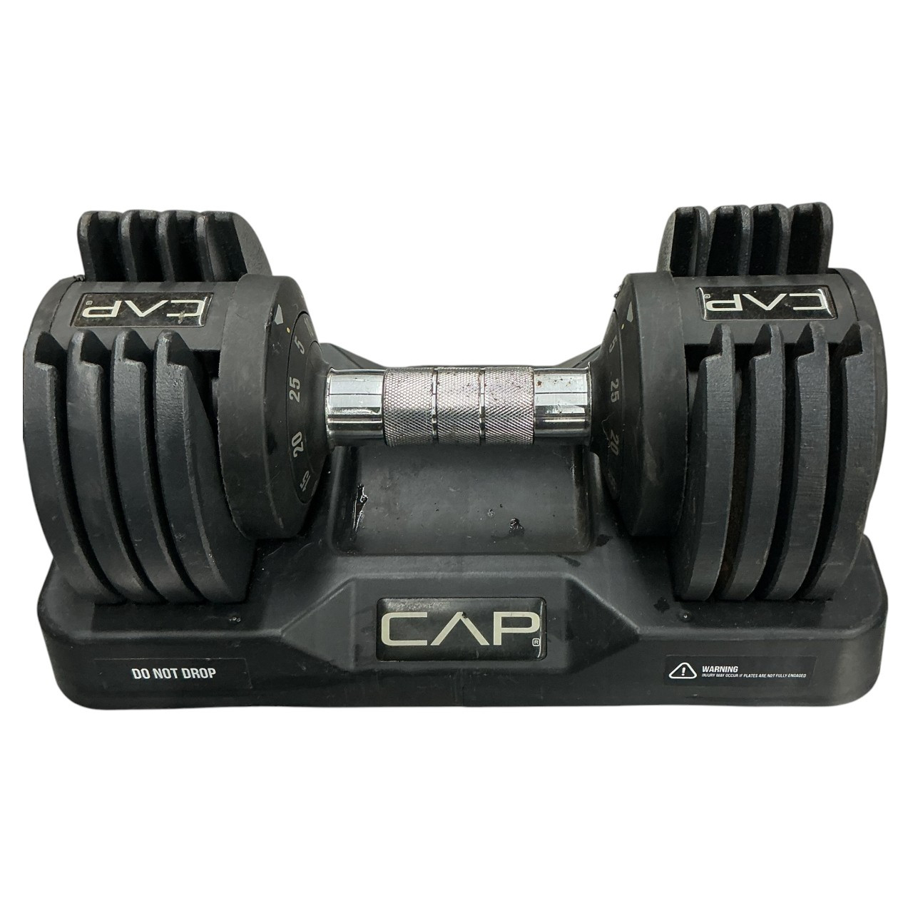Cap 5-25LB ADJUSTABLE DUMBBELL SINGLE Adj Dumbbells 5-25 LB