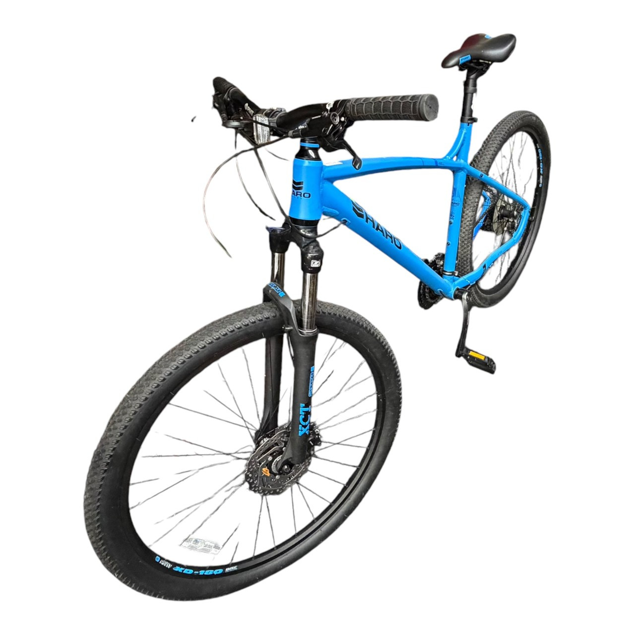 HARO DOUBLE PEAK 27.5 Mountain Bike Mens Royal Blue 48-52cm - 19-20" - LG Frame