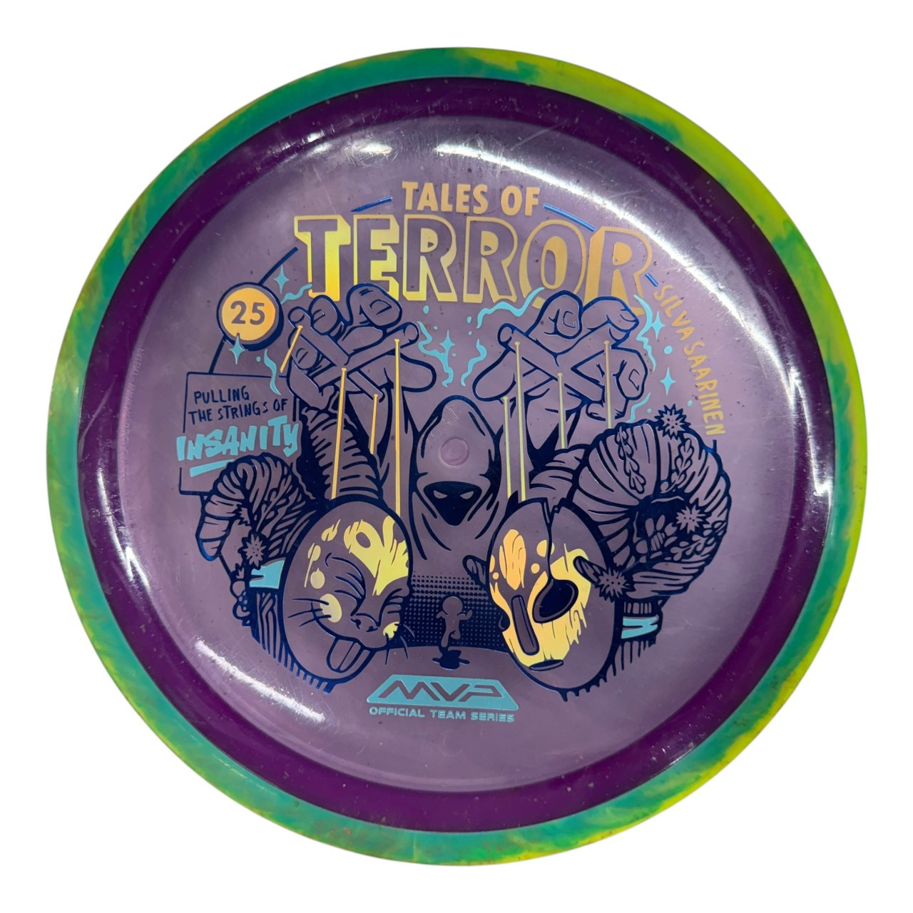 MVP TALES OF TERROR INSANITY Disc Golf Driver Purple 173g