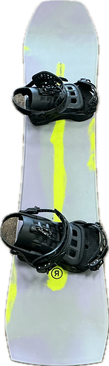 Ride WARPIG Mens Board/Bindings Grey 150 cm