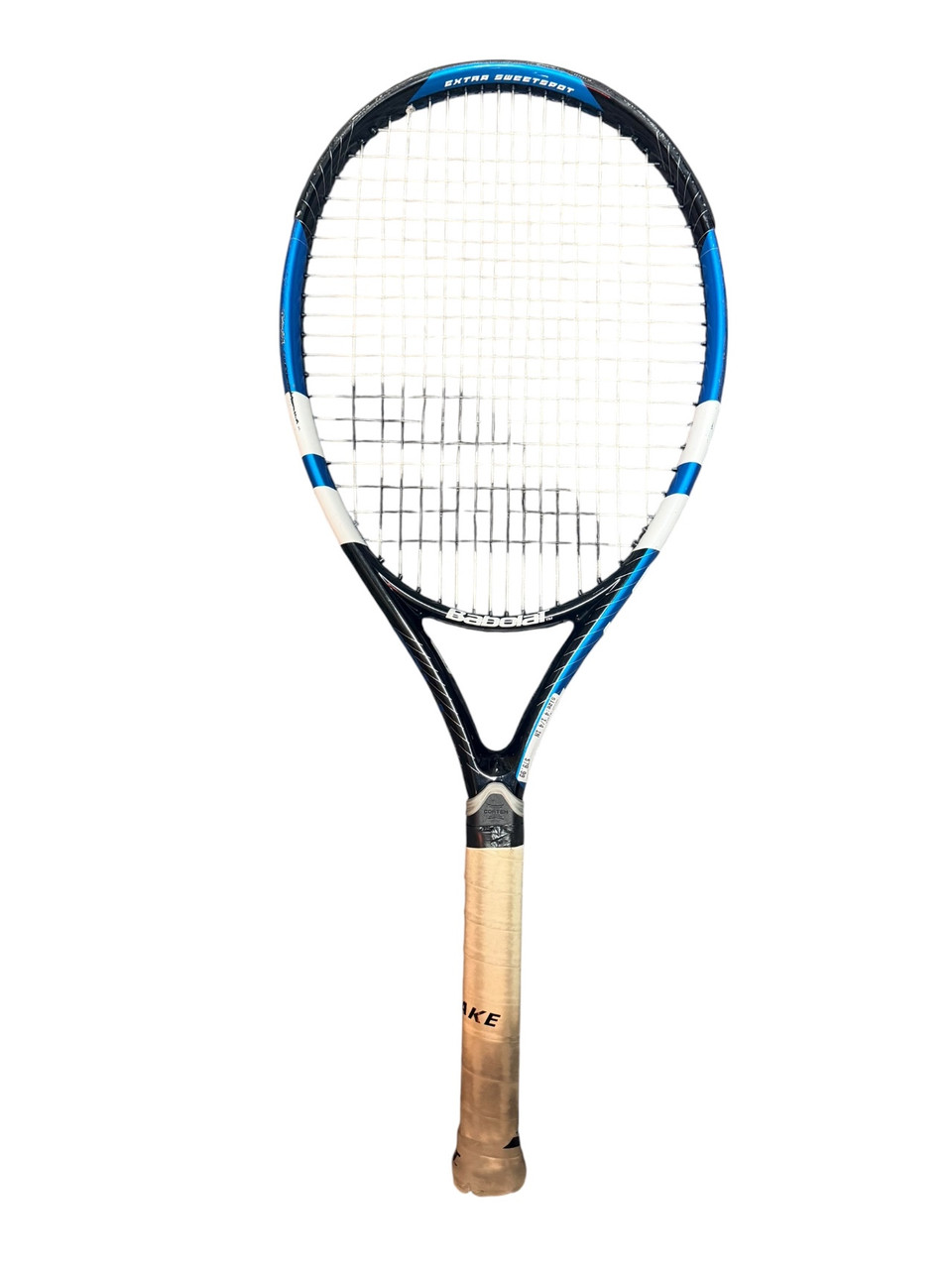 Babolat DRIVE MAX 110 Adult Tennis Racquet Black 4 1/4"