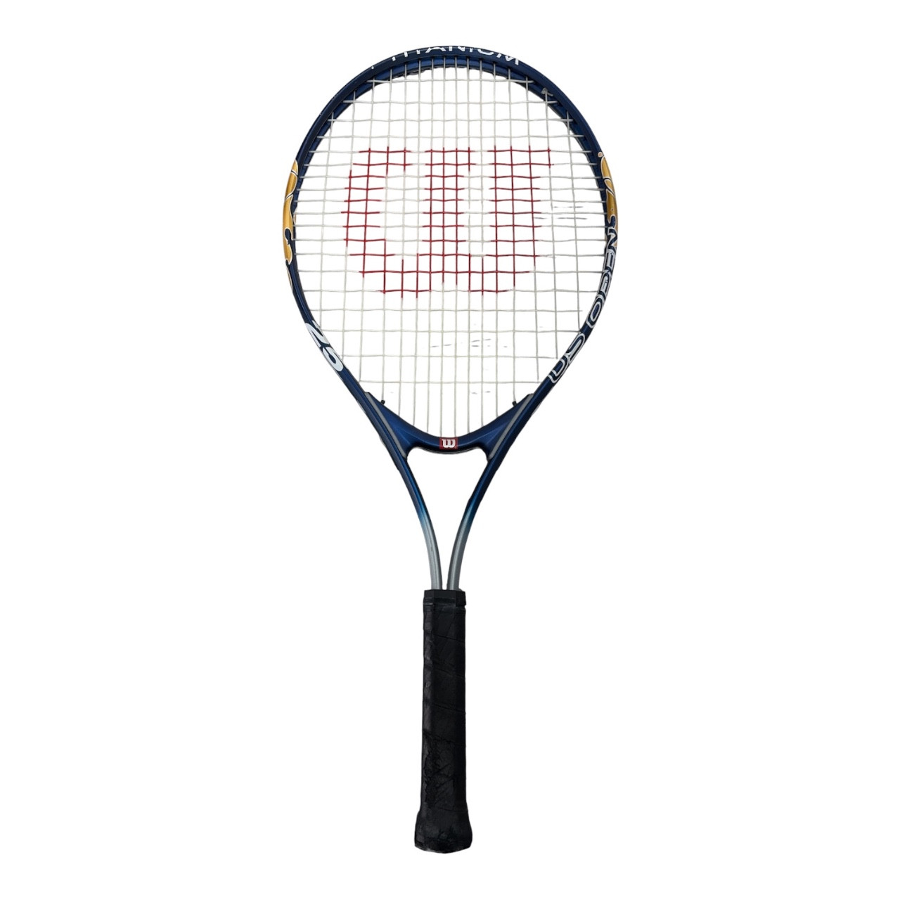 Wilson U.S OPEN Adult Tennis Racquet Navy Blue 4"