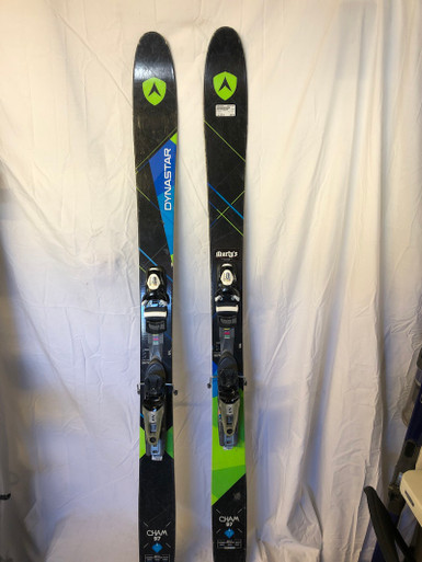 Used Dynastar CHAM 97 166 cm Men's Downhill Ski Combo Men's