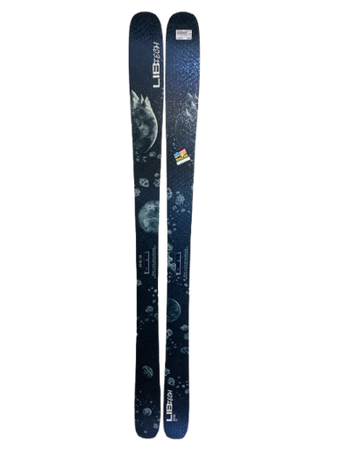Used LIB TECH 23 UFO 105 Mens Skis Only Black 185 cm