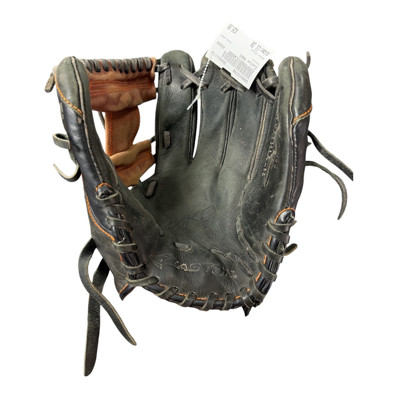 Easton MAKO BB/SB Glove RH Throw Black 11"