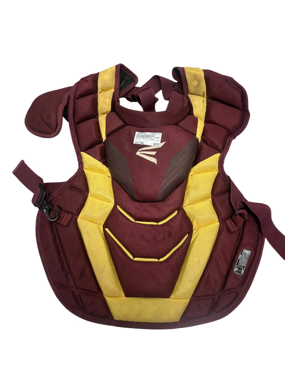 Easton ELITE X CHEST Catchers Chest Protector Maroon T-Ball