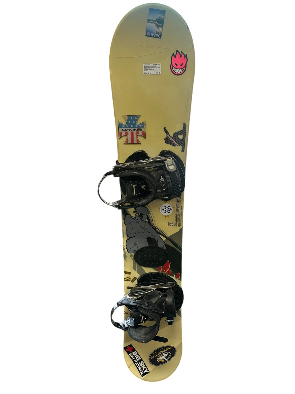 Salomon SEQUENCE Mens Board/Bindings White 154 cm