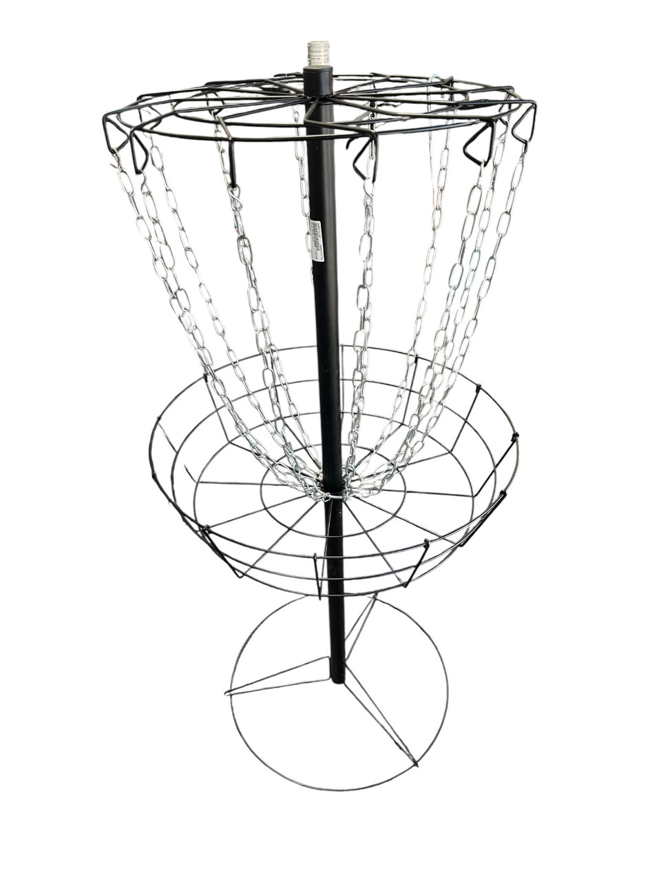 Disc Golf Goal Black