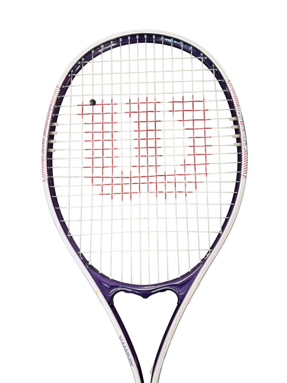 Wilson V-MATRIX Womens Tennis Racquet Purple Unknown