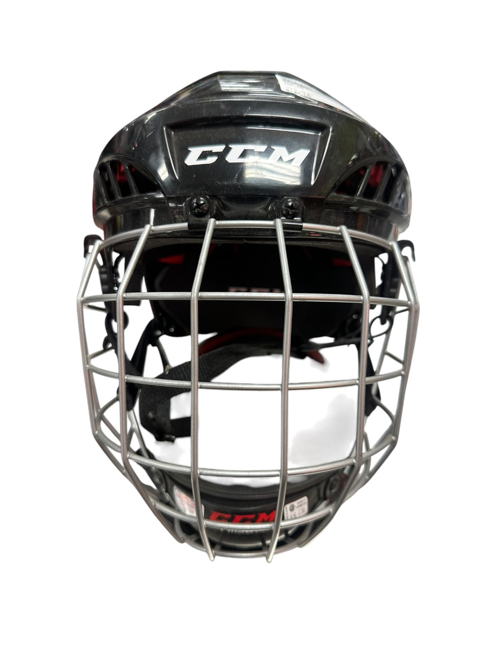CCM 50 Helmet Cage Combo Black LG