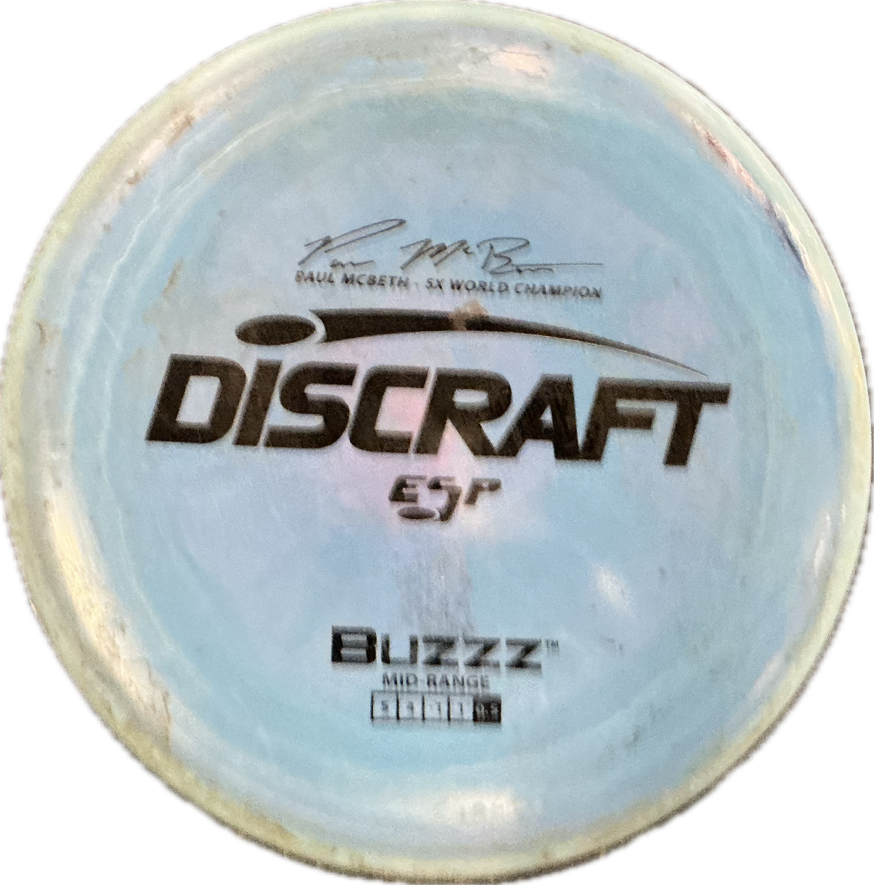 Discraft ESP Disc Golf Mid Range Royal Blue