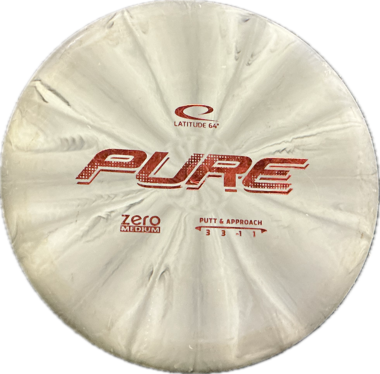 Latitude 64 PURE Disc Golf Putter Grey