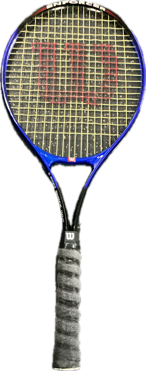 Wilson ENFORCER Adult Tennis Racquet Navy Blue 4 1/2"