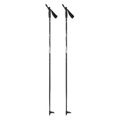 cross country ski pole 160 LEKI Prc 750 Pink/Black - Robust Lightweight Carbon Cross-Country Size cm - Colour Neon Pink - Neon Yellow fun in the woods without letting yourself slide backwards and making the whole thing more difficult TECNO XC POLES 160CM Cross