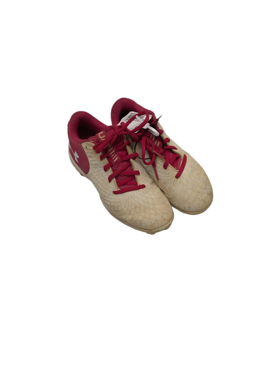 Under Armour BB/SB Cleats Pink Junior 02