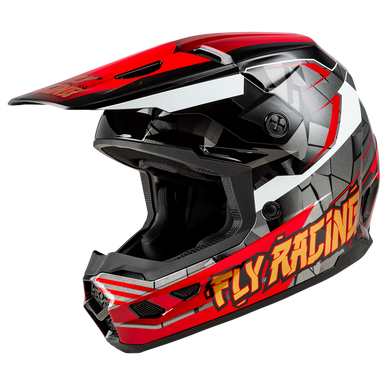 fly street motorcycle helmets Racing Kinetic Verdict Helmet – DOT/ECE 22.06 Approved – Lightweight MX Helmet with TFV Ventilation, Removable Liner & Helmet Bag X-Large The comfort liner and cheek pads absorb sweat and provide plenty of ventilation Fly Racing Kinetic Solid Off-Road