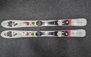 Used K2 COMANCHE JR 100 cm Boys' Downhill Ski Combo Boys' Downhill
